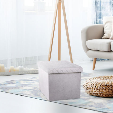 Foldable Ottoman Storage Box