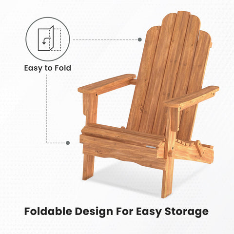 Wooden Outdoor Arm Chair