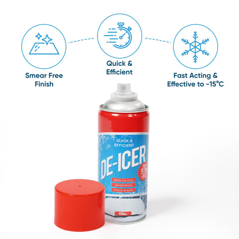 De-Icer Car Front Window Ice Spray Remover