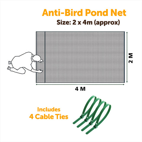 Anti-Bird Pond Net