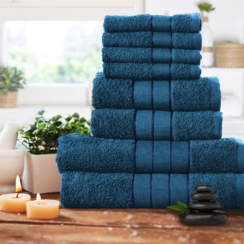 8PC Manhattan Bamboo Towel Bale Set