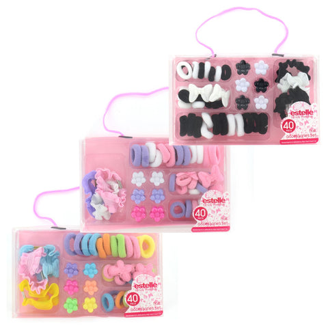 40pc Girls Kids Childrens Hair Accessories Set