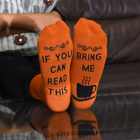 Novelty Socks - If You Can Read This