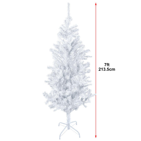 White Artificial Christmas Tree 7Ft