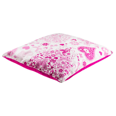 Animal Print Velvet Cushion Covers Plush 45Cm X 45Cm Butterfly