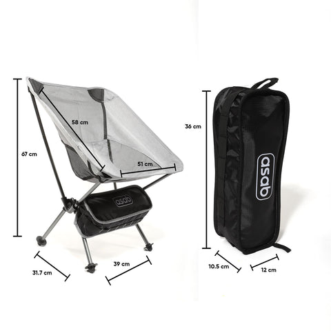 Ultralight Backpacking Foldable Chair