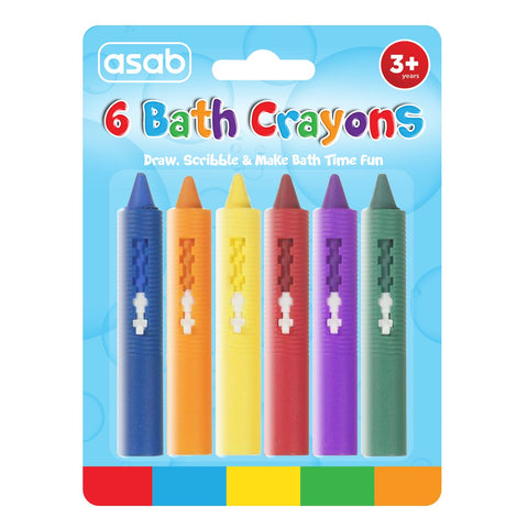 Baby Bath Crayons Pack of 6