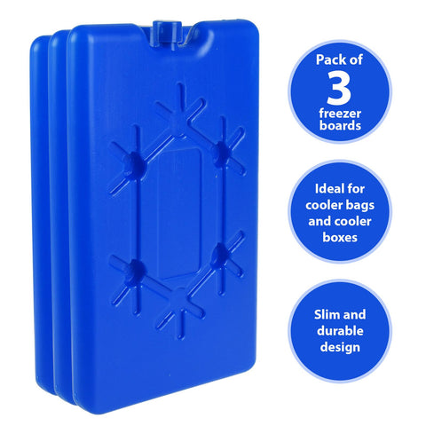 3pc Ice Pack Freezer Block