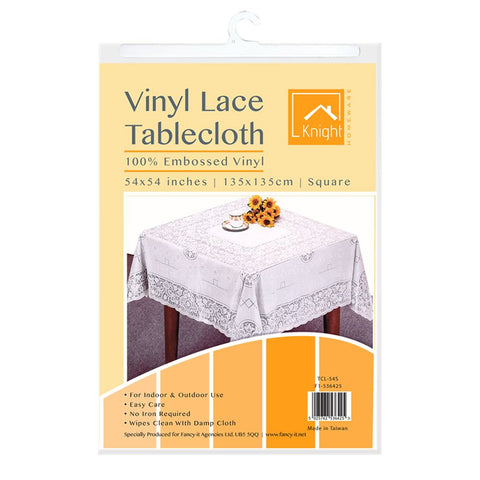 Vinyl Lace Tablecloth