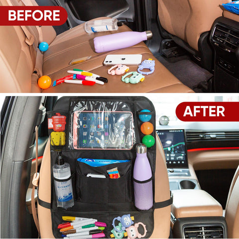 2Pcs Car Seat Storage Organiser