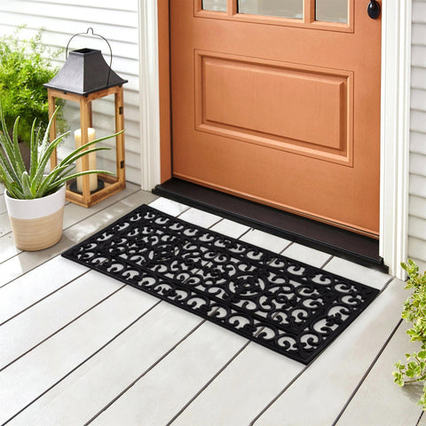 Door Rubber Wrought Mat