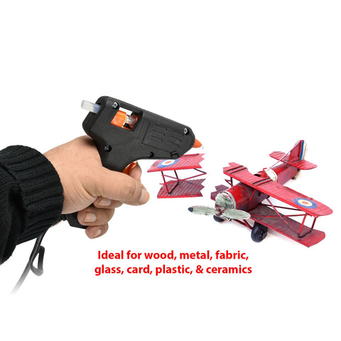 10W Hot Melt Glue Gun + 10 Glue Sticks 7.2mm