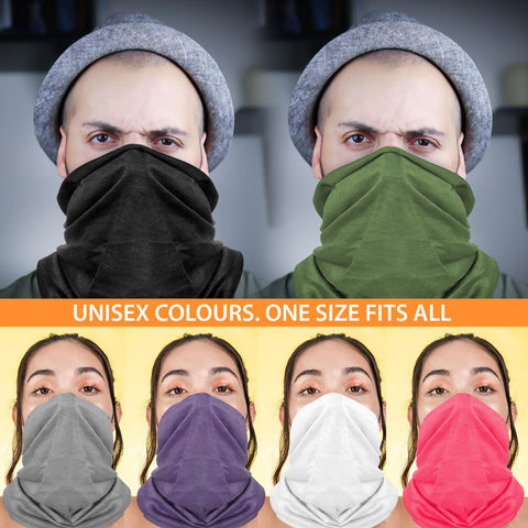 Unisex Scarf Tube Face Mask Warmer Neck Snood Cycling Tube Bandana Cover