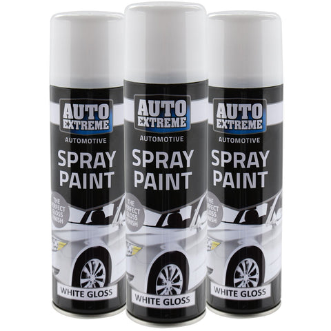 Automotive Spray Paint- White Gloss