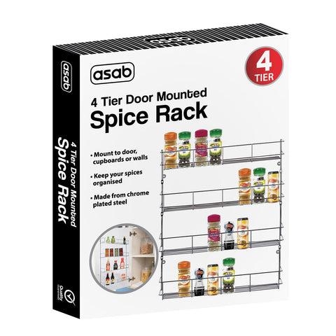 Spice Herb Jar Rack Holder Kitchen Spice Rack