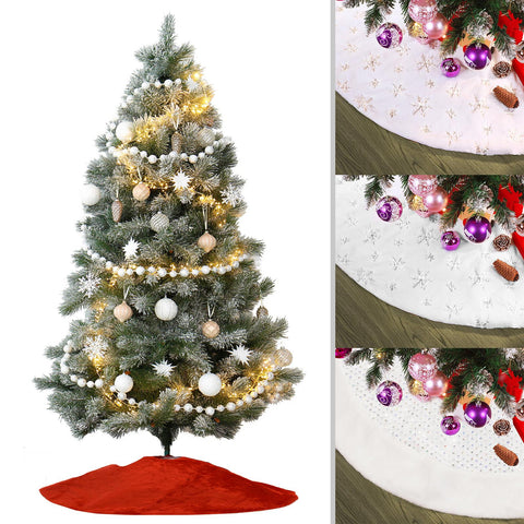 CHRISTMAS Plush Tree Skirt