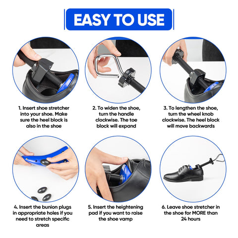 Shoe Stretcher 4 Way Adjustable