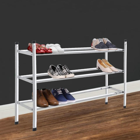 3 Tier 18 Pair Shoe Storage Rack