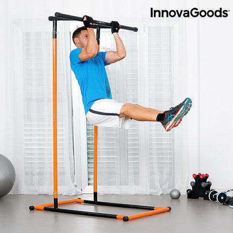 Large Pull Up Power Tower Dip Station Rack