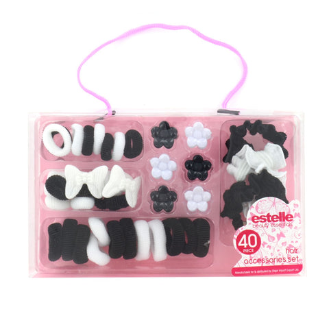 40pc Girls Kids Childrens Hair Accessories Set