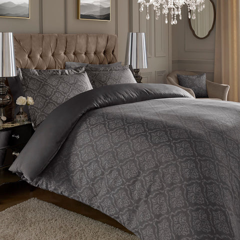 600TC  Jacquard Cotton Rich Duvet Set