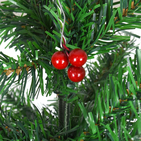 Pine Christmas Tree With Metal Stand