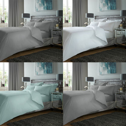 Luxury 400TC Duvet Cover Set 100% Egyptian Cotton