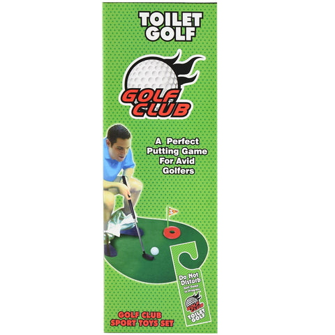 Novelty Mini Golf Potty Putter Bathroom Game