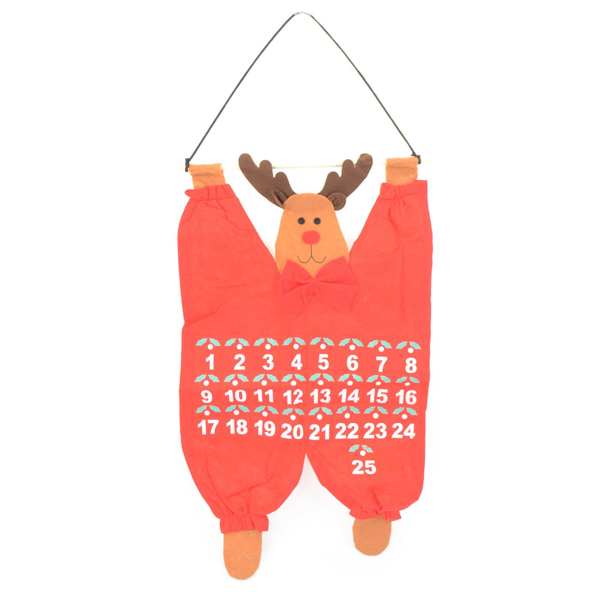 Hanging Advent Calendar Reindeer