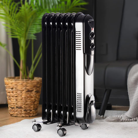 Oil Filled Electric Heat Radiator 1500W