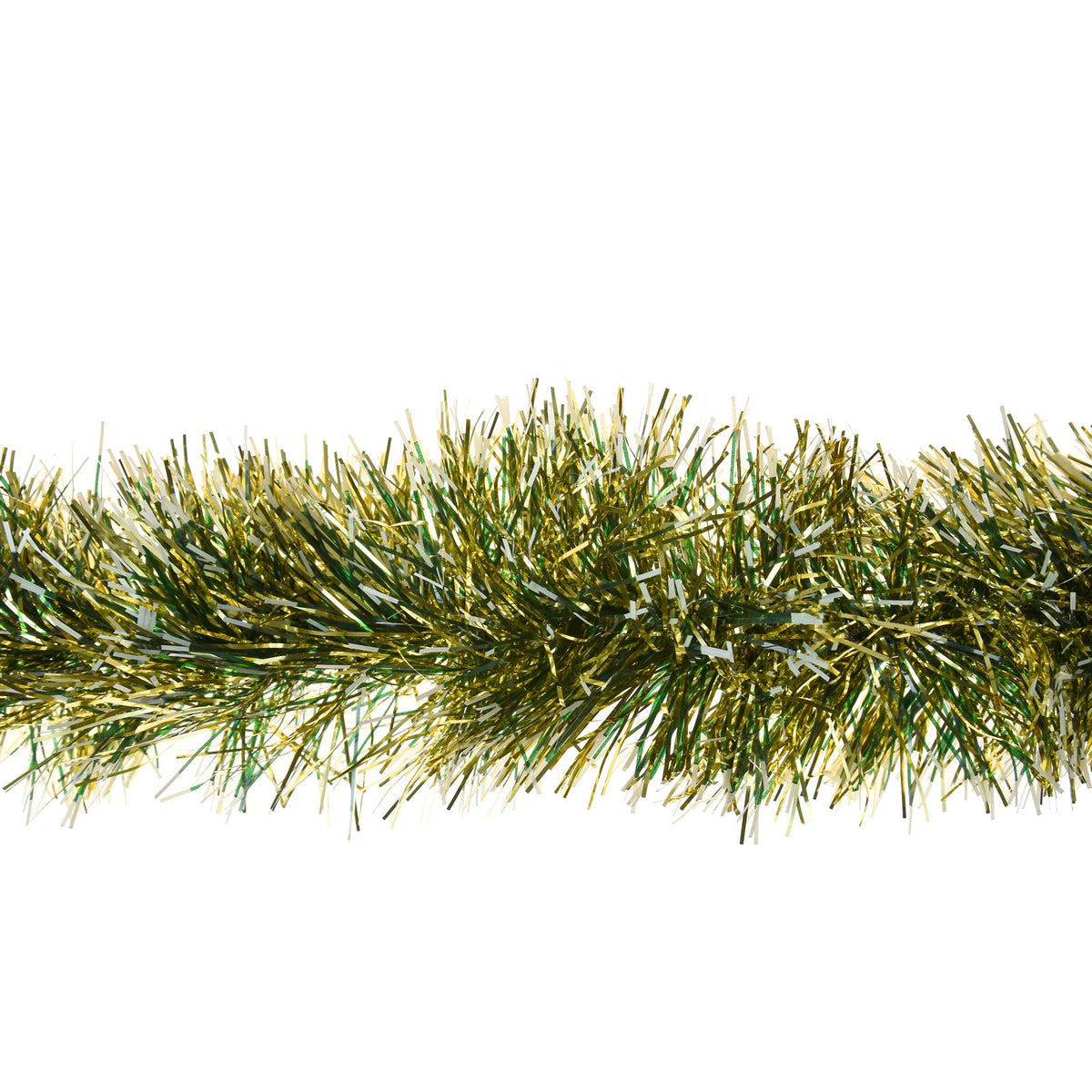 2M 6 Ply Coloured Snow Tipped 11cm Tinsel Garland