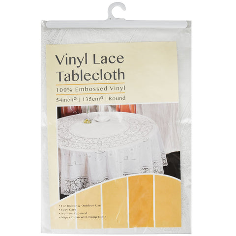 Vinyl Lace Tablecloth