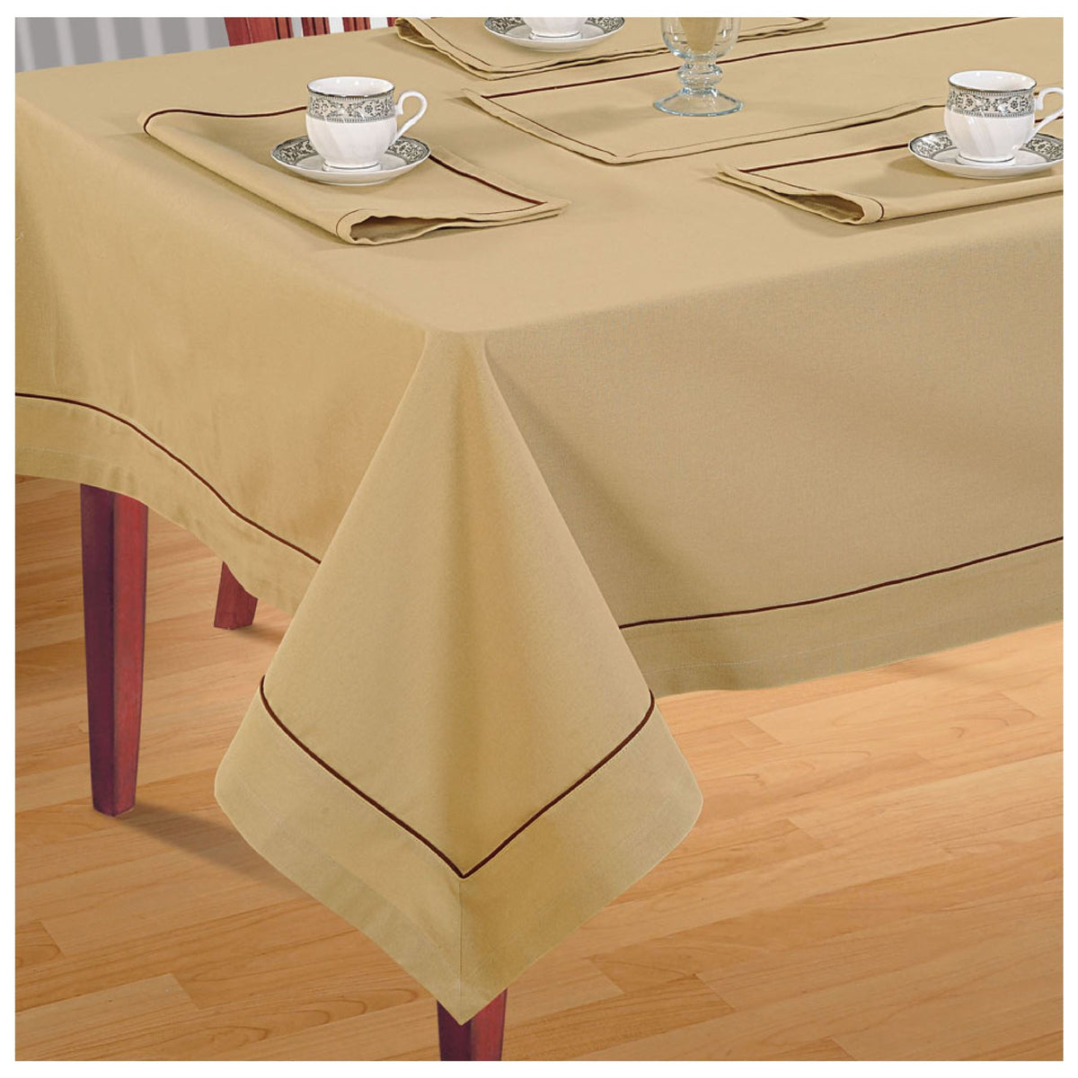 4 Seater Dinner Party Table Linen Tablecloth Cover