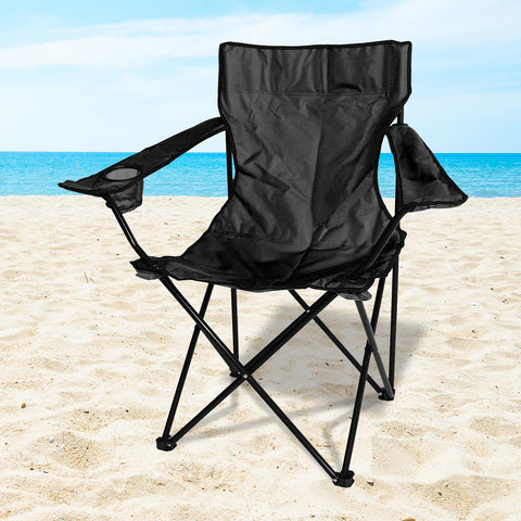 Black Beach Camping Chair