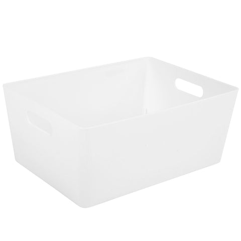 Plastic Studio Storage Basket Crate Kitchen Tidy Organiser