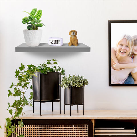 Wooden Hanging Floating Shelves