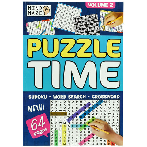 A4 Bumper Puzzle Book