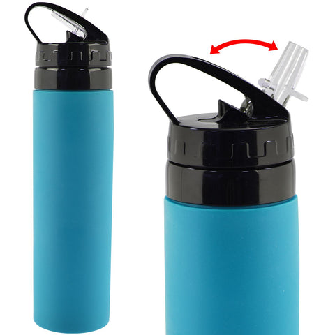 Silicone Squeezy Water Bottle