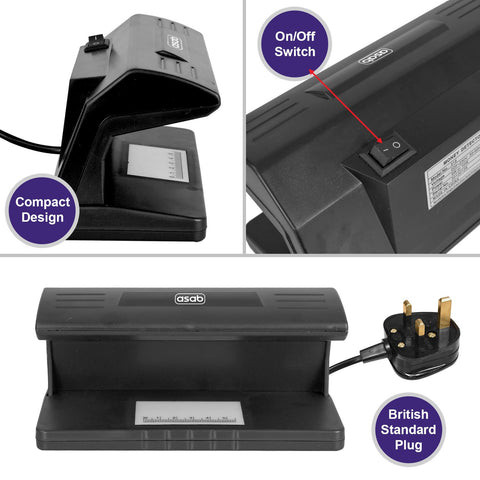 Counterfeit UV Fake Money Detector