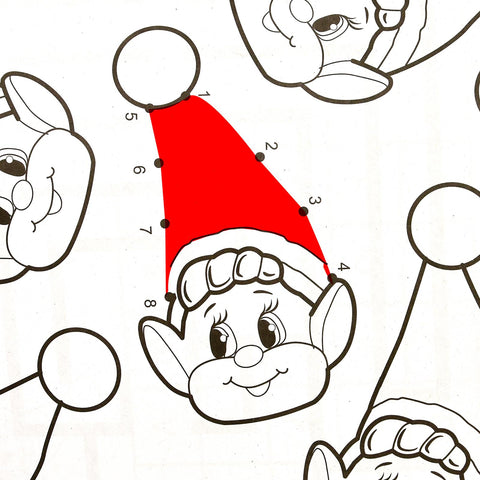 Elf Colouring & Sticker Book