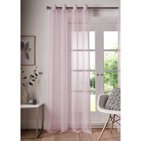 Eyelet Top Voile Curtains