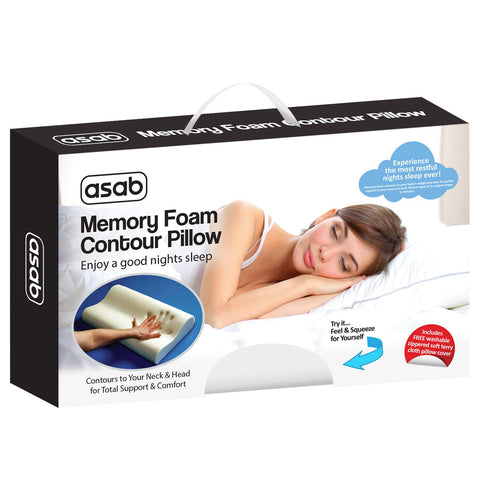 Orthopaedic Memory Foam Pillow CONTOUR