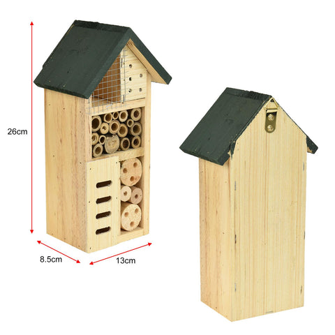 Wooden Insect Bee House Bug Hotel Large