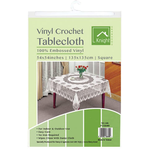 Vinyl Lace Tablecloth