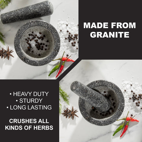 Granite Pestle & Mortar Set