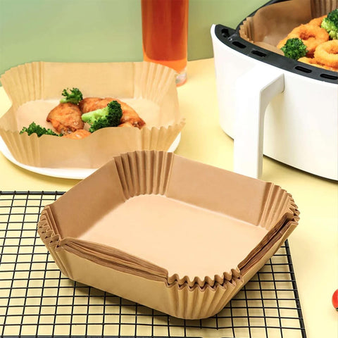 50PC Air Fryer Liners All Shapes and Sizes