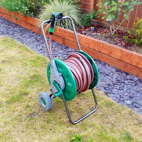 Garden Hose Trolleys and Soaker Hose Set