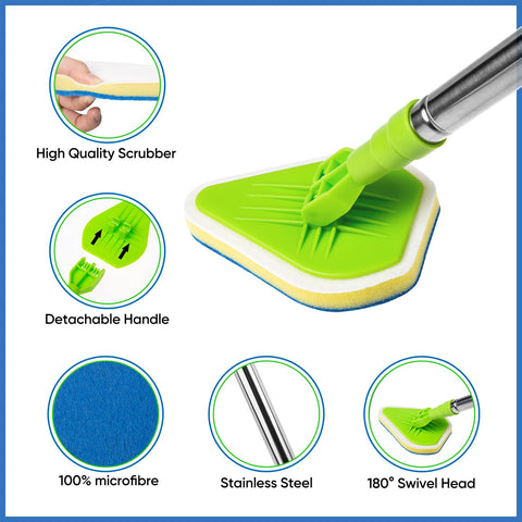 Telescopic Bathroom Cleaner Mop