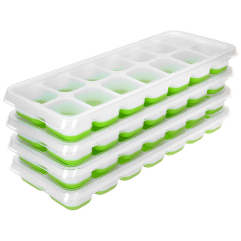 4Pcs Mini Ice cube 15 grids ice Square Shape Trays