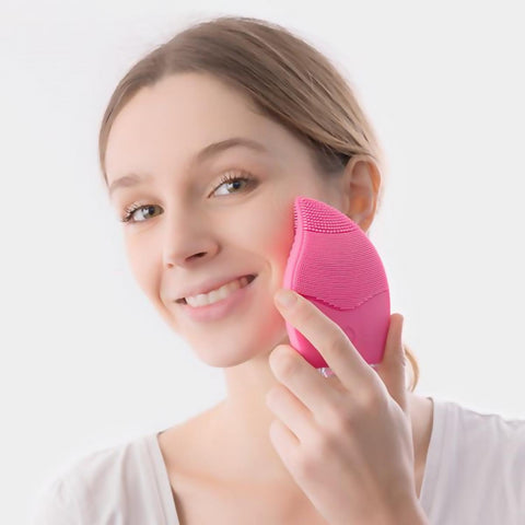 Silicone Electric Face Cleansing Brush Facial Cleaner